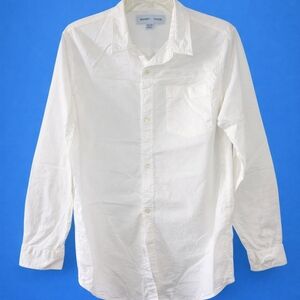 Old Navy Men's White Dress Shirt